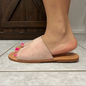 James Smith Off Duty Velvet Slides